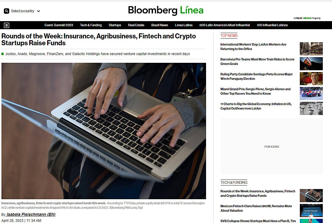 Rounds of the Week: Insurance, Agribusiness, Fintech and Crypto Startups Raise Funds